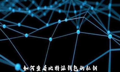 
如何查看比特派钱包的私钥