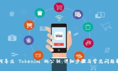 如何导出 Tokenim 的公钥：详细步骤与常见问题解
