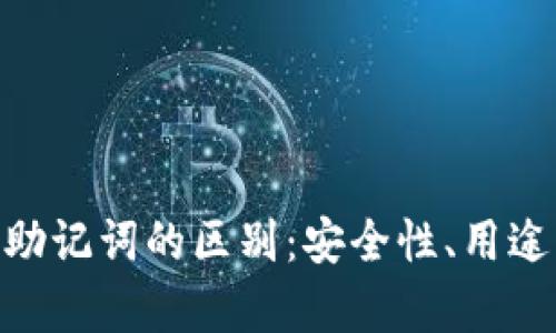 Tokenim私钥和助记词的区别：安全性、用途及管理方法分析