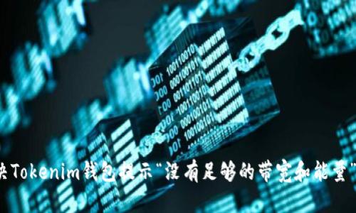 如何解决Tokenim钱包提示“没有足够的带宽和能量”的困扰？