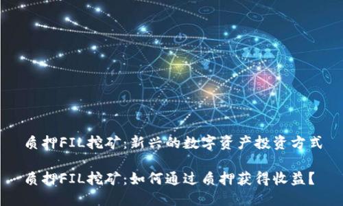 质押FIL挖矿：新兴的数字资产投资方式

质押FIL挖矿：如何通过质押获得收益？